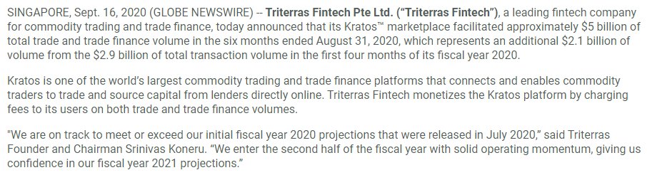 Those numbers are projections I pulled from the proxy. Earn-outs on either share price X by certain dates, or 90% of the above EBITDA being achieved.Doesn't need to get a  $NCNO to  $MKTX multiple to work from here but we can dream.HY20: Revenue $24M / Ebitda: $17M / Net $14M