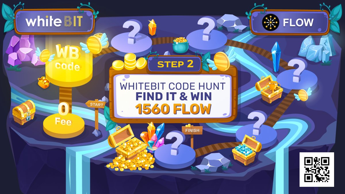 We have split a WhiteBIT Code into six parts and hid them in our and @FlowProtocol social media. 

💎The first person to find all the parts and activate them (till 20.10) gets 1560 FLOW!

💎One part has been hidden somewhere already. Good luck!