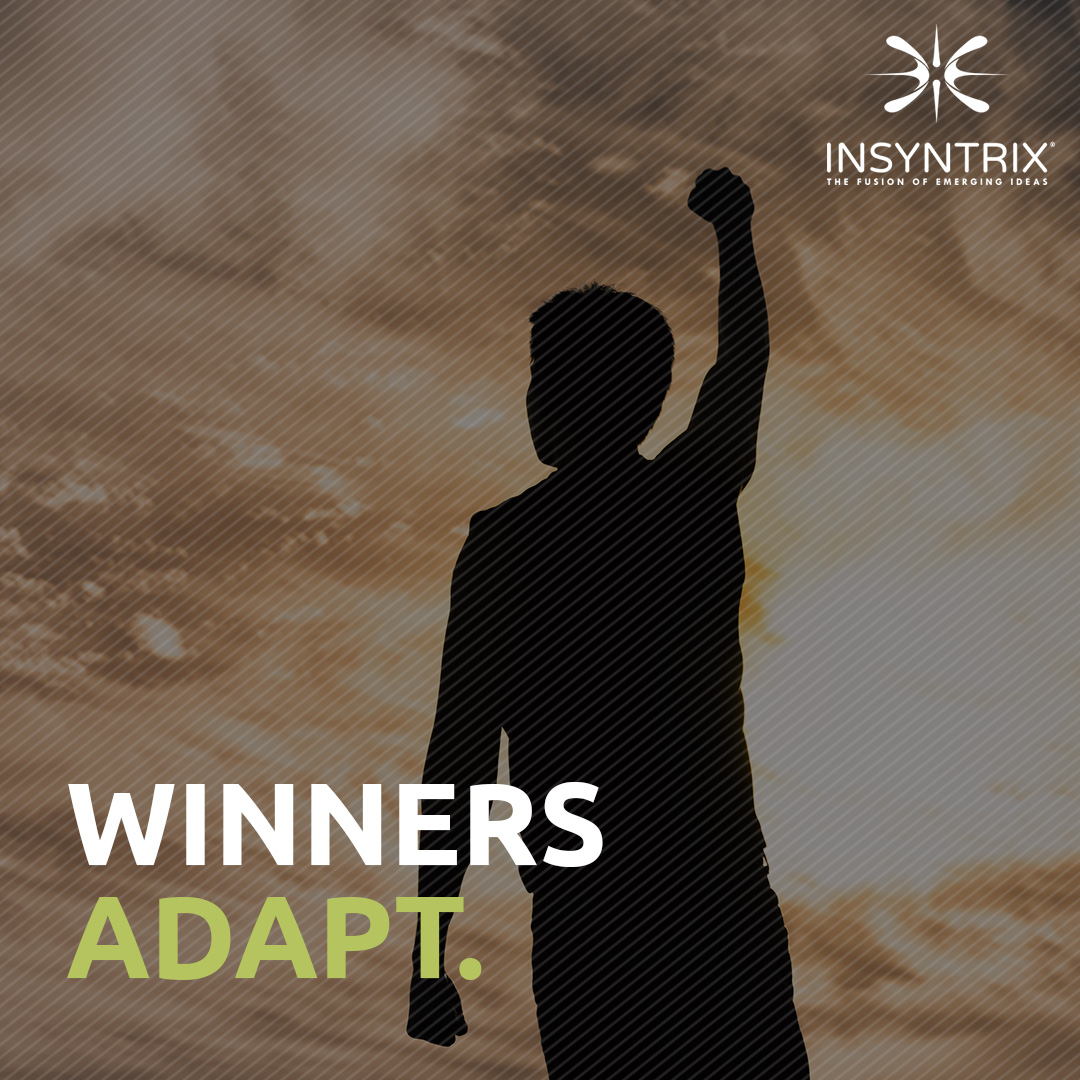 Insyntrix's tweet photo. Winners Adapt.
#Insyntrix #IanAtchison #MarketingAgency #Branding https://t.co/8XoLatCLDb
