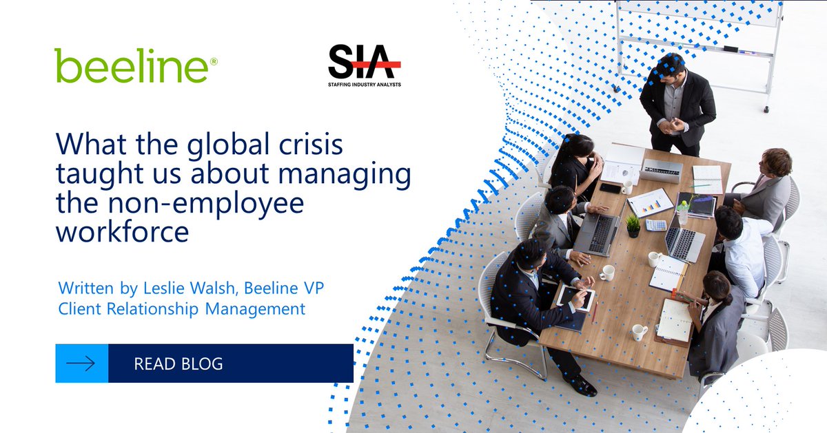 While this pandemic has created a lot of unknowns, it has also made crystal clear what’s important when it comes to managing non-employees and how that impacts business survival. Read this new @SIAnalysts blog: bit.ly/3iek2mH

#businesssurvival #workforceagility