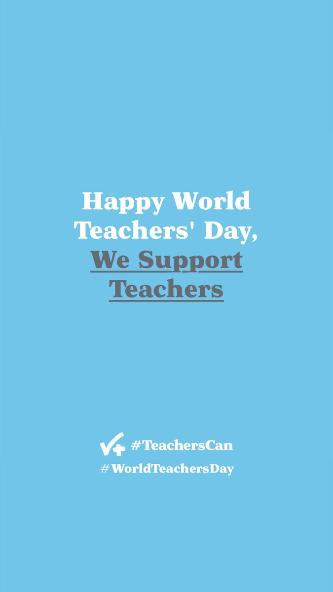 txamiucoed's tweet photo. This year has brought on unique challenges for educators. From homeschooling their own children to virtually teaching ours, they continue to lead us through crisis. Today we celebrate the many ways #TeachersCan.
Teachers, thank you. #WorldTeachersDay https://t.co/RADTAMZ36n