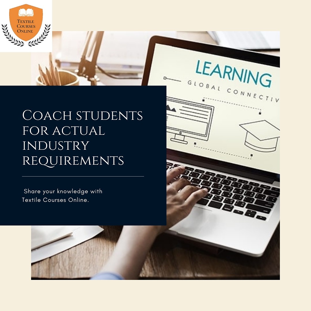 TextileCourses's tweet image. Coach students for actual industry requirements.
For further enquiry
Contact: 9322260941
Email ID: info@textilecoursesonline.com
 #standonconsulting #textilecoursesonline #textiledesigning #textiletrading #textileweaving #textileprocessing #textileknitting #textilespinning
