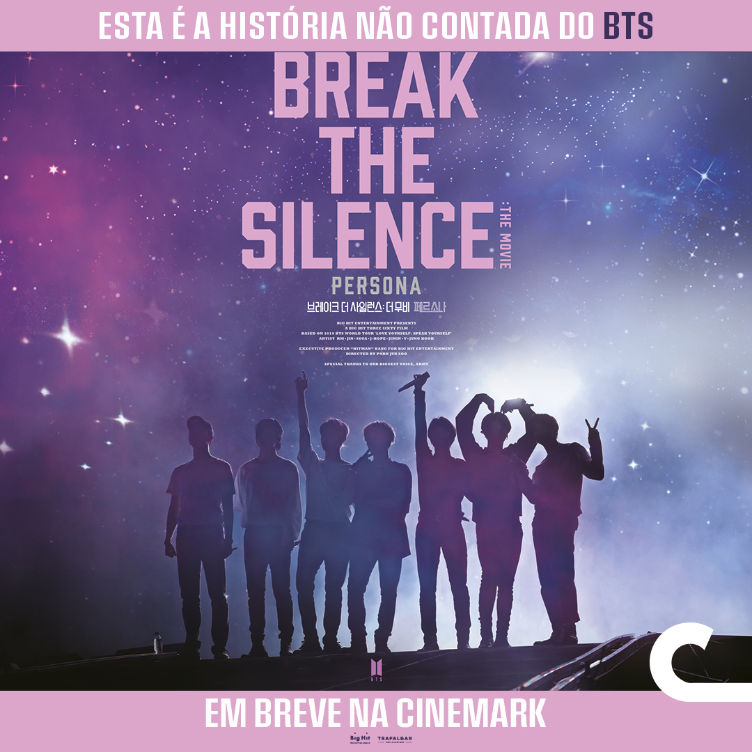 ARMYS de plantão? 😎  ✨  VAI TER #BreakTheSilence SIM! Segue o fio! #BTSNaCinemark