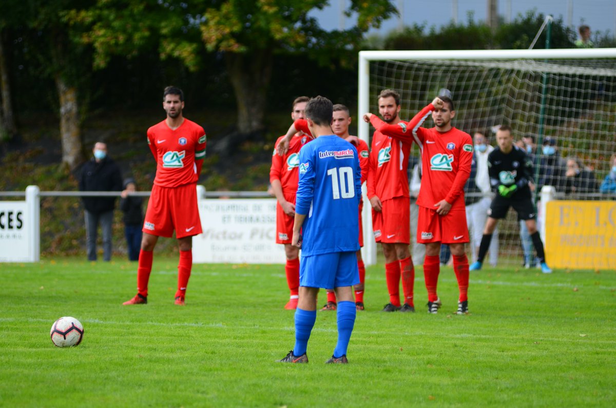 [#CoupeDeFrance]

📸 Retour en images, sur le quatrième tour de la Coupe de France de Football contre l'ASO Montenay Football. 

Crédit photo : Un grand merci à Sportshoot pour les clichés de la rencontre