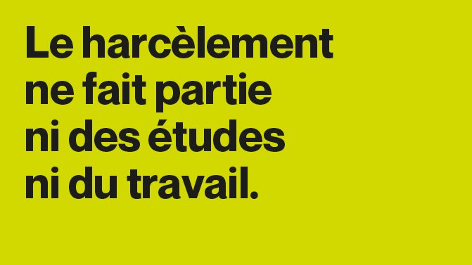 Uni Fribourg (@unifr) on Twitter photo A l'#Unifr, le mois d'octobre 2020 est placé sous le signe de la sensibilisation et de la lutte contre le sexisme et le harcèlement sexuel.
#FRhappy #United #Sexisme #Harcelement
Plus d'infos: unifr.ch/go/respect A l'#Unifr, le mois d'octobre 2020 est placé sous le signe de la sensibilisation et de la lutte contre le sexisme et le harcèlement sexuel.
#FRhappy #United #Sexisme #Harcelement
Plus d'infos: unifr.ch/go/respect