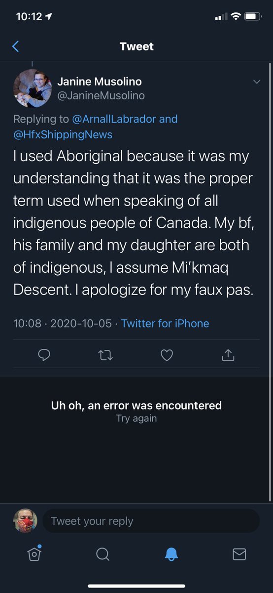 Settlers. Don’t do this. I corrected her on her use of the term Aboriginal.