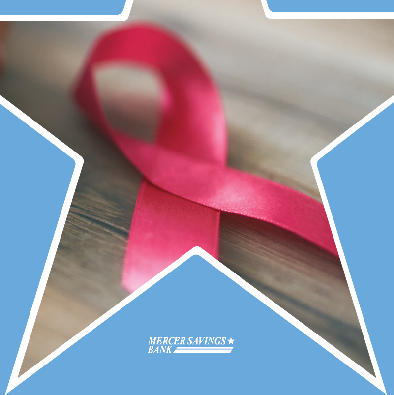 Mercer_Savings's tweet photo. October is National Breast Awareness month. Be sure to take care of your wealth AND your health this month!

#noonefightsalone #wevegotyoucovered #mercersavingsbank https://t.co/VUhRgiIHI4