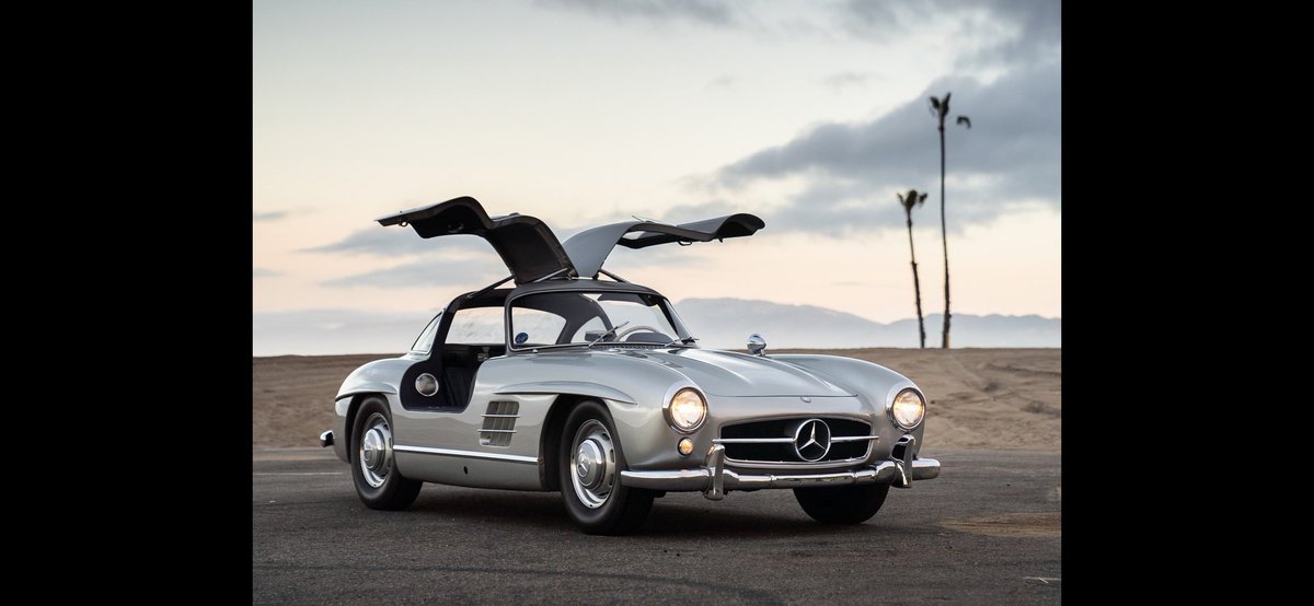 7/20The Mercedes 300SL Gull-wing. One word sums this up, elegant. Look at the curves!!!! #mercedes  #gullwing  #300SL  #top20  #cars  #classiccar  #mondaythoughts  #MotivationMonday