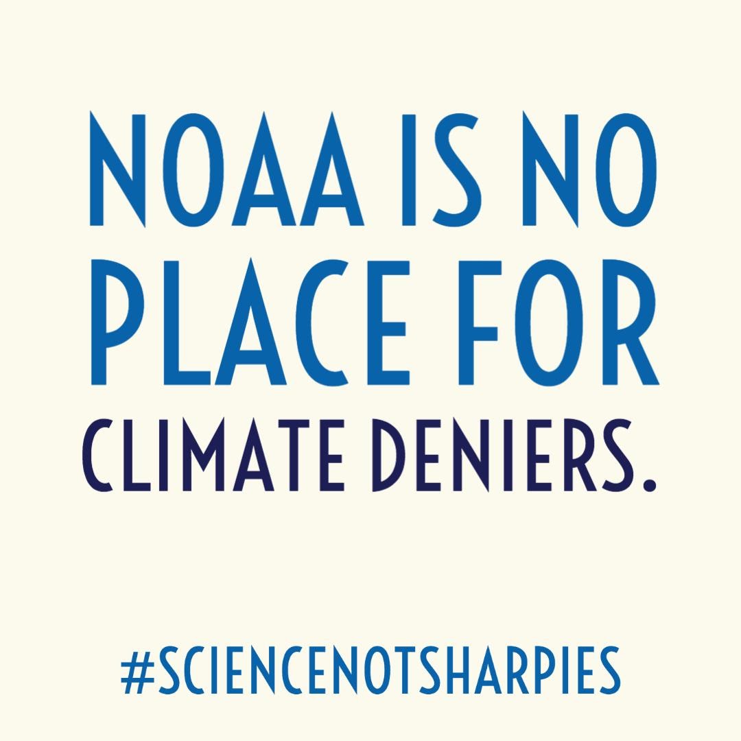 MCVoters's tweet photo. HAPPY ANNIVERSARY @NOAA, and thank you for your science, service &amp; stewardship! Now, it’s time to get #climatechange deniers out of the agency. #ScienceNotSharpies. https://t.co/RFH4q2I0f4