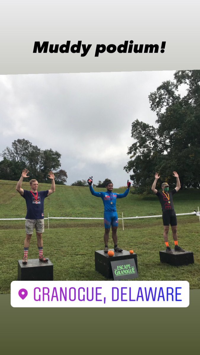 RMeade's tweet photo. Having fun in 2020 is a thing. Mud racing on a bike also a thing. Should have started racing earlier this year. #racing #Midatlanticsuperseries #mass #mtb #sanatcruz #5010 https://t.co/ifPTAV83OI