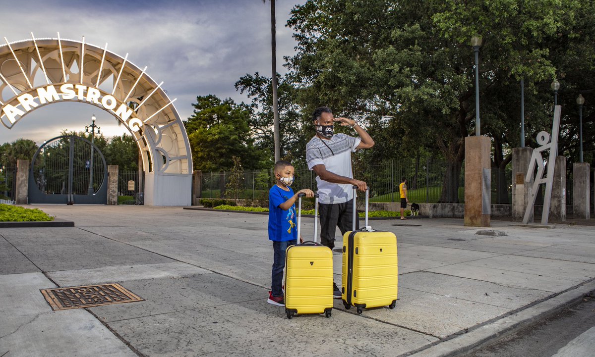 While the track of Tropical Storm #Delta is still uncertain, #NOLA is currently in the middle of the cone. Take time now to review your hurricane plans and continue to pay attention this week. ready.nola.gov/hurricane