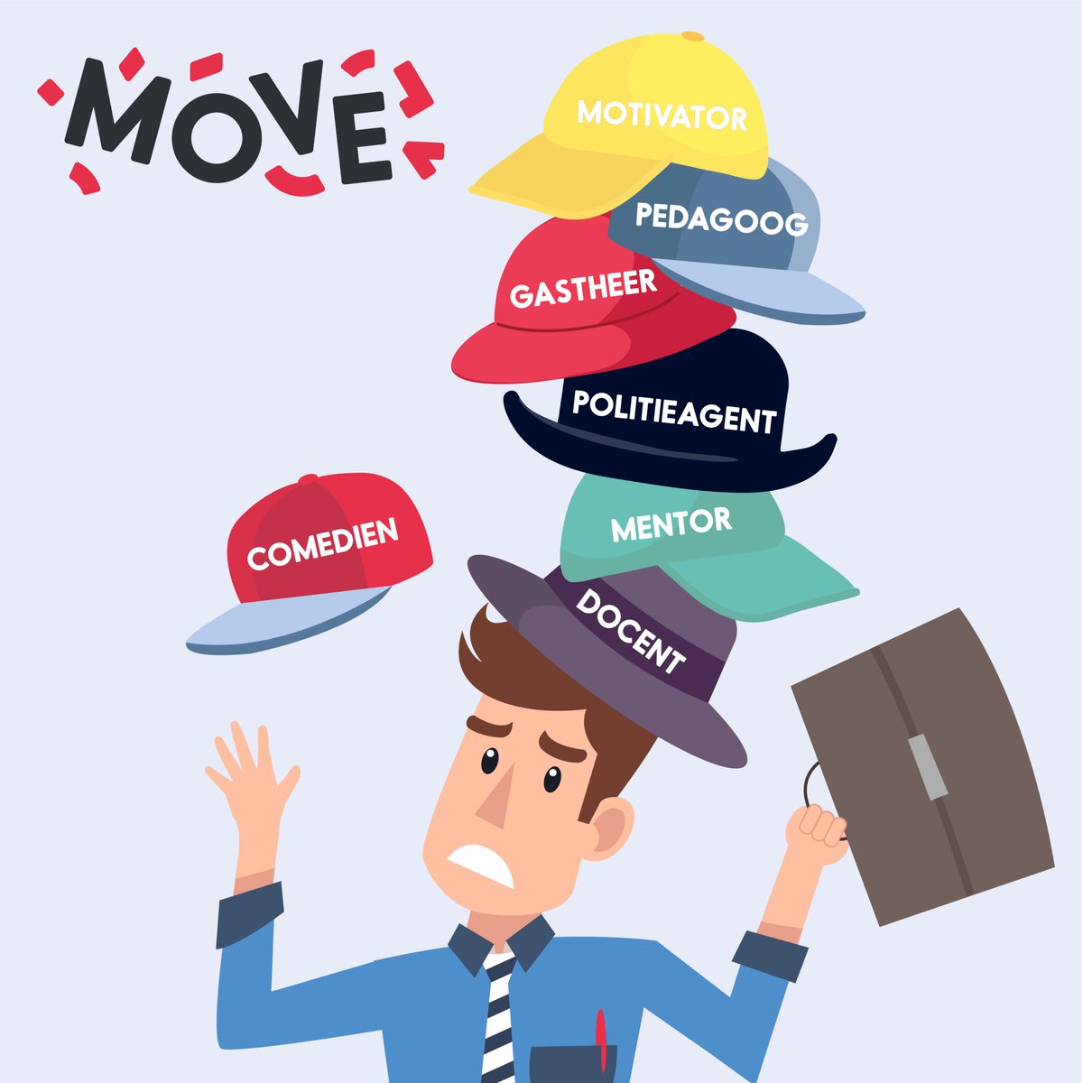 StichtingMove's tweet photo. Petje af voor alle leraren! En een extra shout out voor de enthousiaste leraren die met hun leerlingen en onze vrijwilligers fantastische projecten neerzetten! #dagvandeleraar https://t.co/iYfiYRnAoq