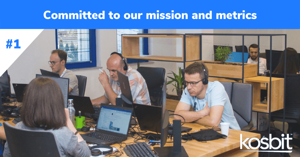 kosbitLLC's tweet photo. Kosbit Culture &amp; Values

It’s the commitment to our mission that earns our customers’ appreciation and trust. Our continual focus on defined metrics helps us earn resources needed to maintain Kosbit at another level.

#values #culture #kosbit #ITServices #BPO #managedservices https://t.co/sX8IRgkDuk