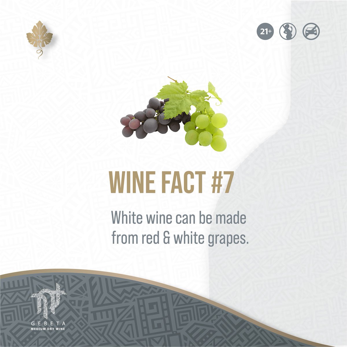 It's surprising to many that white wine can be made from red grapes. The coloring of red wine has more to do with the skin of the grape rather than juice within it. 

Cheers, 

Gebeta Wine 
Ethiopian |Syrah Cabernet Sauvignon