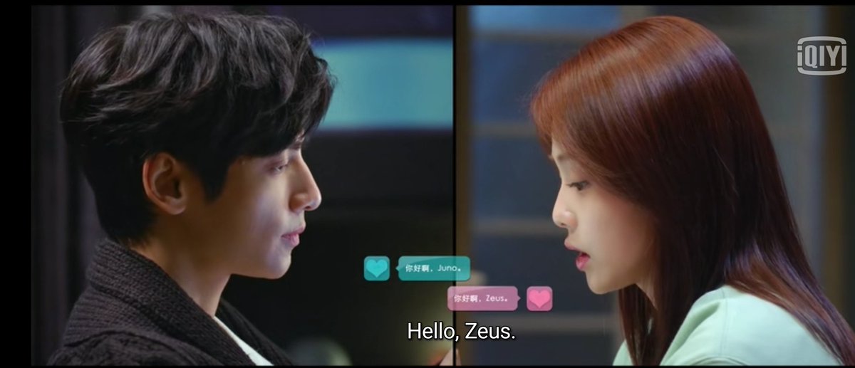 This drama be testing our Greek Mythology knowledge with Juno and Zeus as their usernames  #LoveIsSweet  #LuoYunxi  #BaiLu