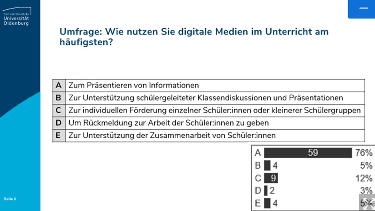 dioll2020's tweet photo. Kirsten Alich hat gerade einen spannenden Impuls zu "Anregungen zur digitalisierten Unterrichtsgestaltung (digital.learning.lab)" gehalten (Wiederholung: Dienstag um 18:15 - 18:45 Uhr)
#pw2020digital #twitterlehrerzimmer https://t.co/XzDuHlYKwb