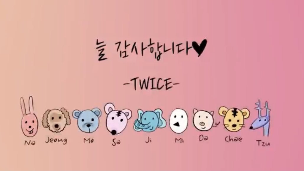 bella on Twitter: "twice official animals finally???… "