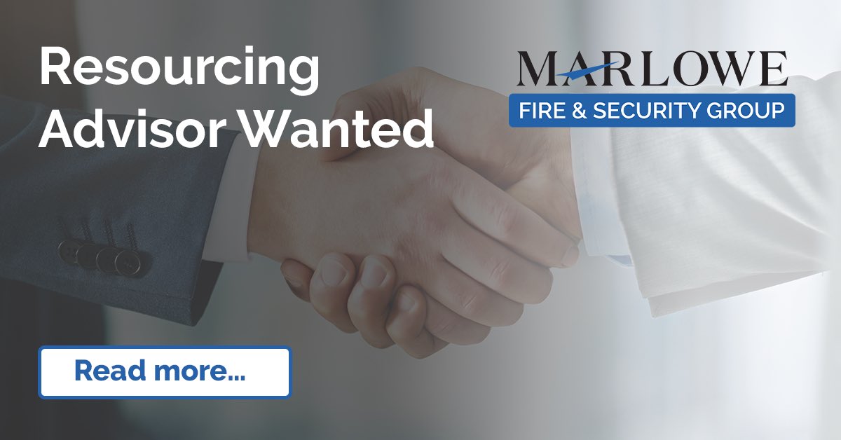 Due to growth, Marlowe Fire &amp; Security Group have an exciting and challenging job role available for a full-time in-house Resourcing Advisor.
If you are interested please click here: marlowefireandsecurity.com/jobs/resourcin…
 
#recruitment #resourcingadvisor #fireandsecurity