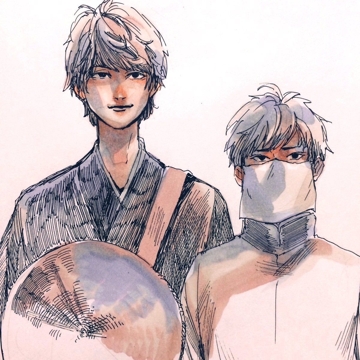 前描いたやつ から騒ぎのpvが大好きで ほしなすずめのイラスト