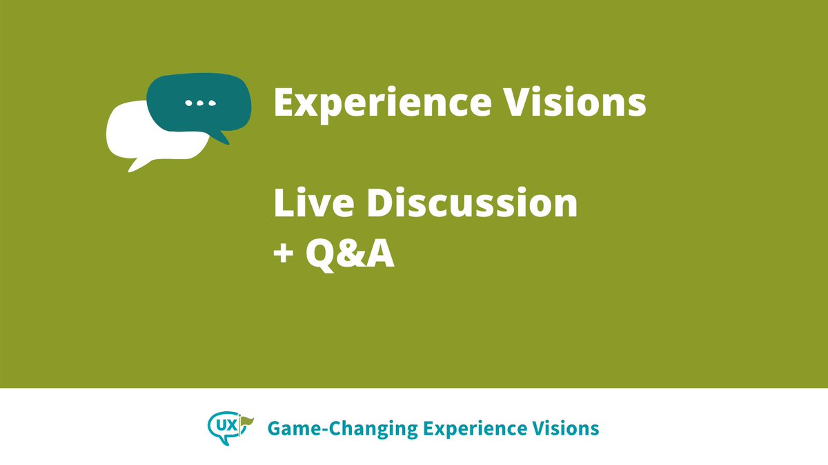 jenseninman's tweet photo. Today we kick off our free, 5-day intensive. To say I'm excited is such an understatement!

Join us at 2pm ET (18.00 GMT) for a topic discussion on Experience Visions, followed by Q+A with @jmspool.

https://t.co/i6sQkkGYUX https://t.co/DvnlsSsjiP