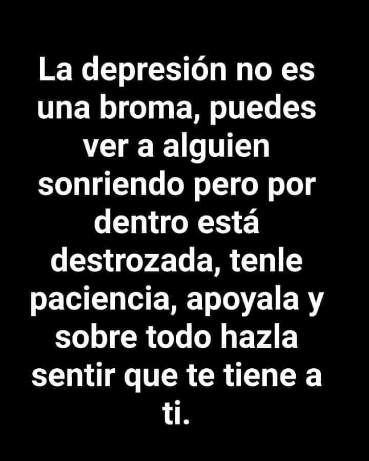 OmmaArmy4's tweet photo. Que este# se haga viral entre todos ganemosle al depresion #sitesientessolohablameyoestoycontigo https://t.co/wGtQt8bhlJ