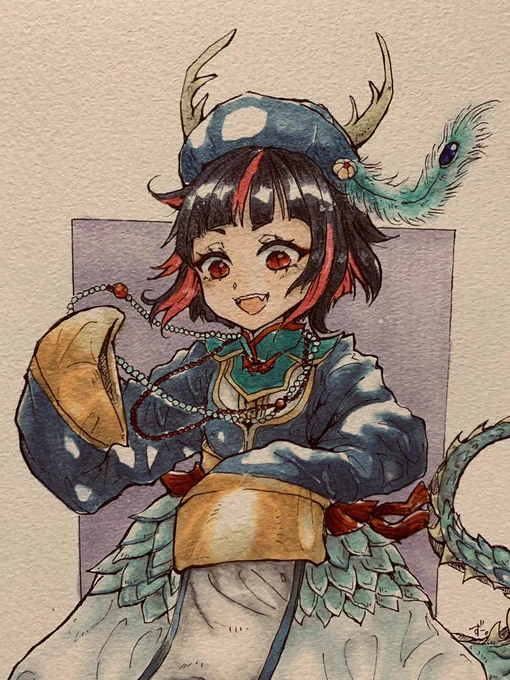 ?スケアリーモンスターズ??
描かずにいられなかったぁあ‼︎‼︎
とても楽しみハロウィン??
(細部不明で捏造あり)
ドストライク衣装?

#ツイステファンアート 