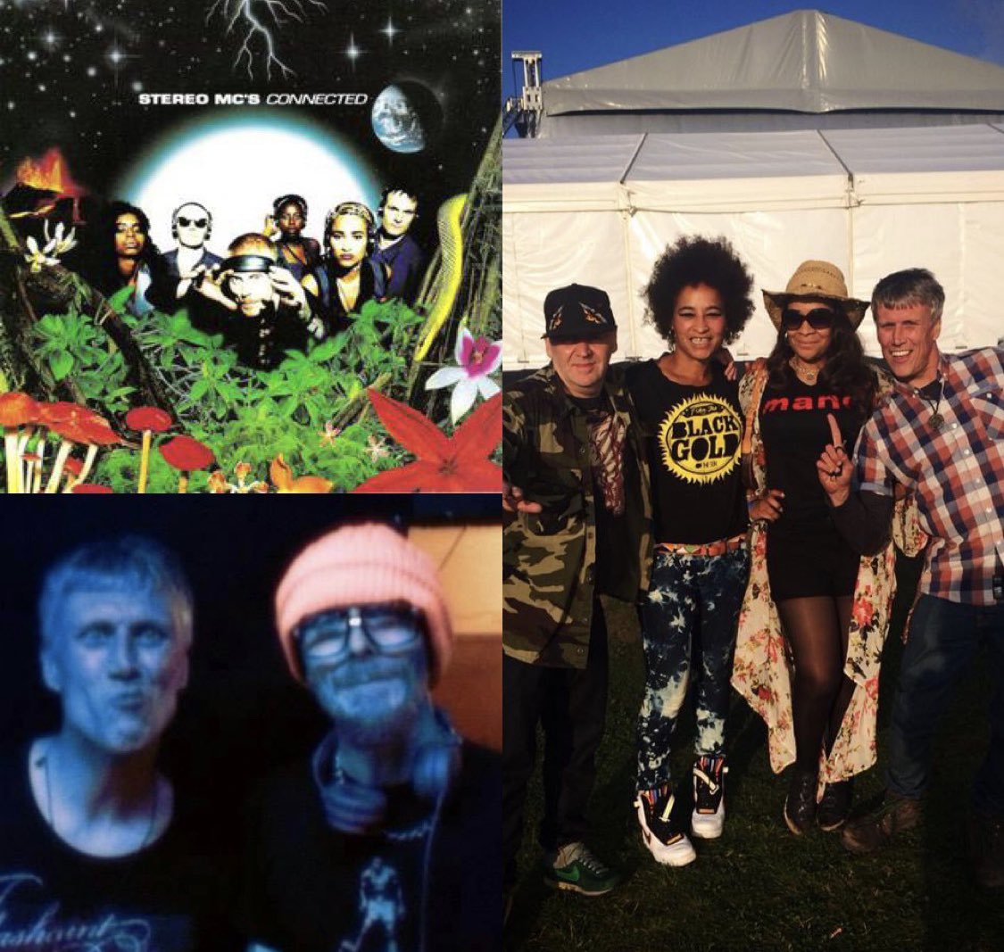 Rowetta's tweet image. Happy 28th Birthday to ‘Connected’ by our pals @StereoMCs_Rob_b
Top album and loved touring with the #StereoMCs ❤️