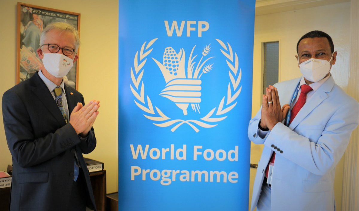 It was a pleasure & honour to receive the new German ambassador to Uganda, H.E Matthias Schauer, in my office in #Kampala today 🇩🇪🇺🇬. 

I spoke to him about @WFP's strategy to for #ZeroHunger & what we do in Uganda. We re-committed to a #PartnershipfortheGoals @UNinUganda