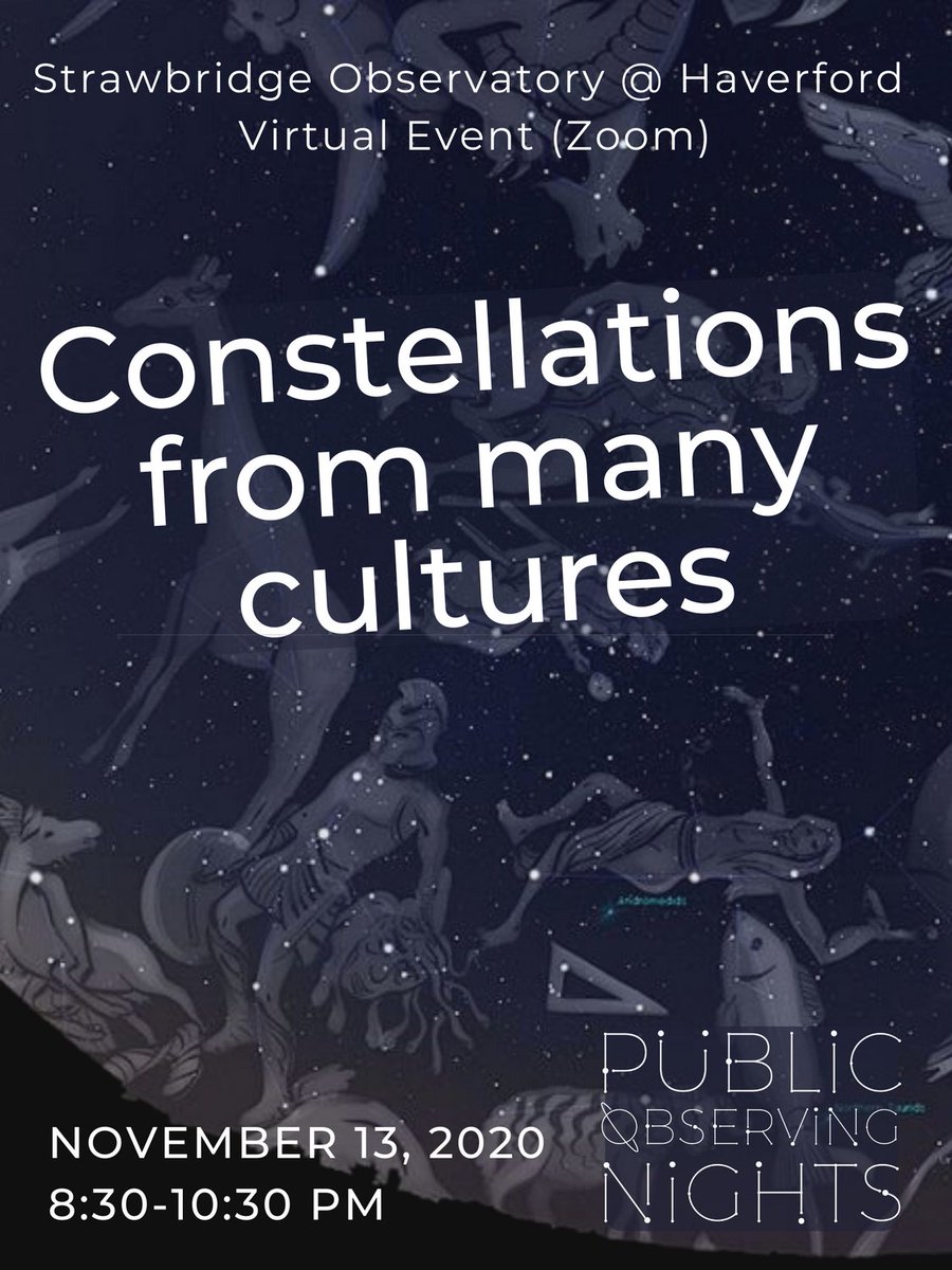 Hello, we look forward to seeing you on November 13th! This event will be hosted on Zoom, link to come.