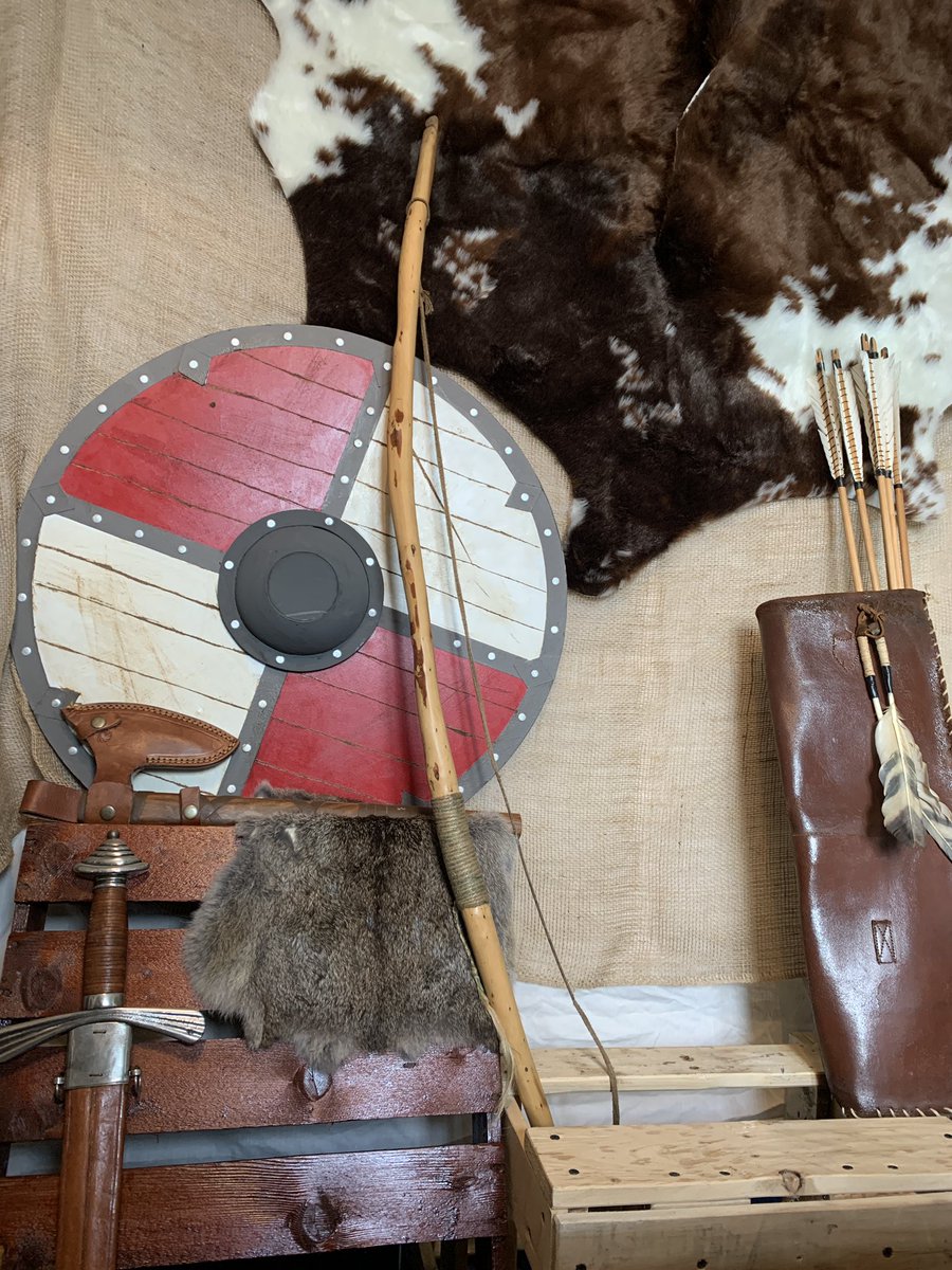 40 new Vikings and 18 new Saxons recruited from <a href="/primary_rendell/">Rendell Primary</a> school this afternoon. They’ve each learnt some Old Norse words, how to defend themselves during a Viking raid, and what happened at Lindisfarne ⚔️