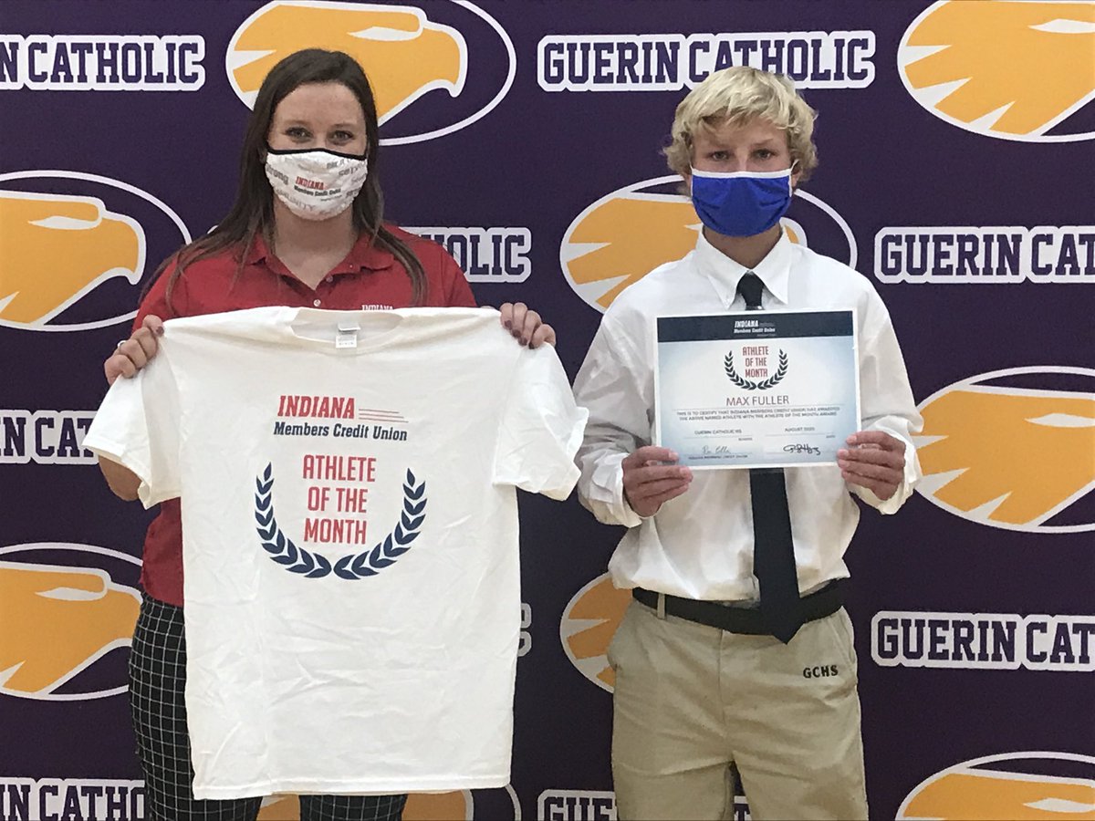 GCHS_Athletics's tweet photo. Congrats to @GCHS_Tennis player Max Fuller ‘24 on being named Indiana Members Credit Union Athlete of the Month! Congrats to Max on a terrific season! https://t.co/QRSgyQ0Lnc