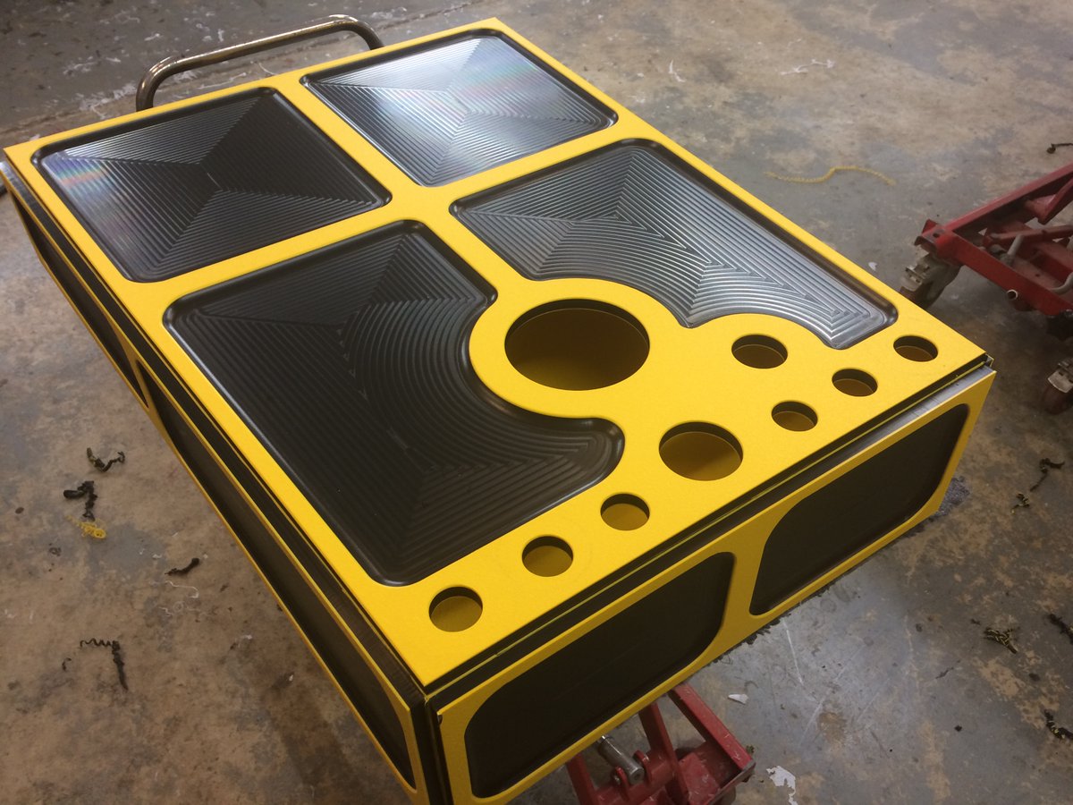 Here are a couple of lightweight racing tanks. They will be tested today and then moved to dispatch. #yachtracing #yacht #yachting #yachdesign #yachtmanagement #yachties #boats #navalarchitecture #navalarchitectureandmarineengineering #fabrication #ukmanufacturing #ukmfg #GBmfg