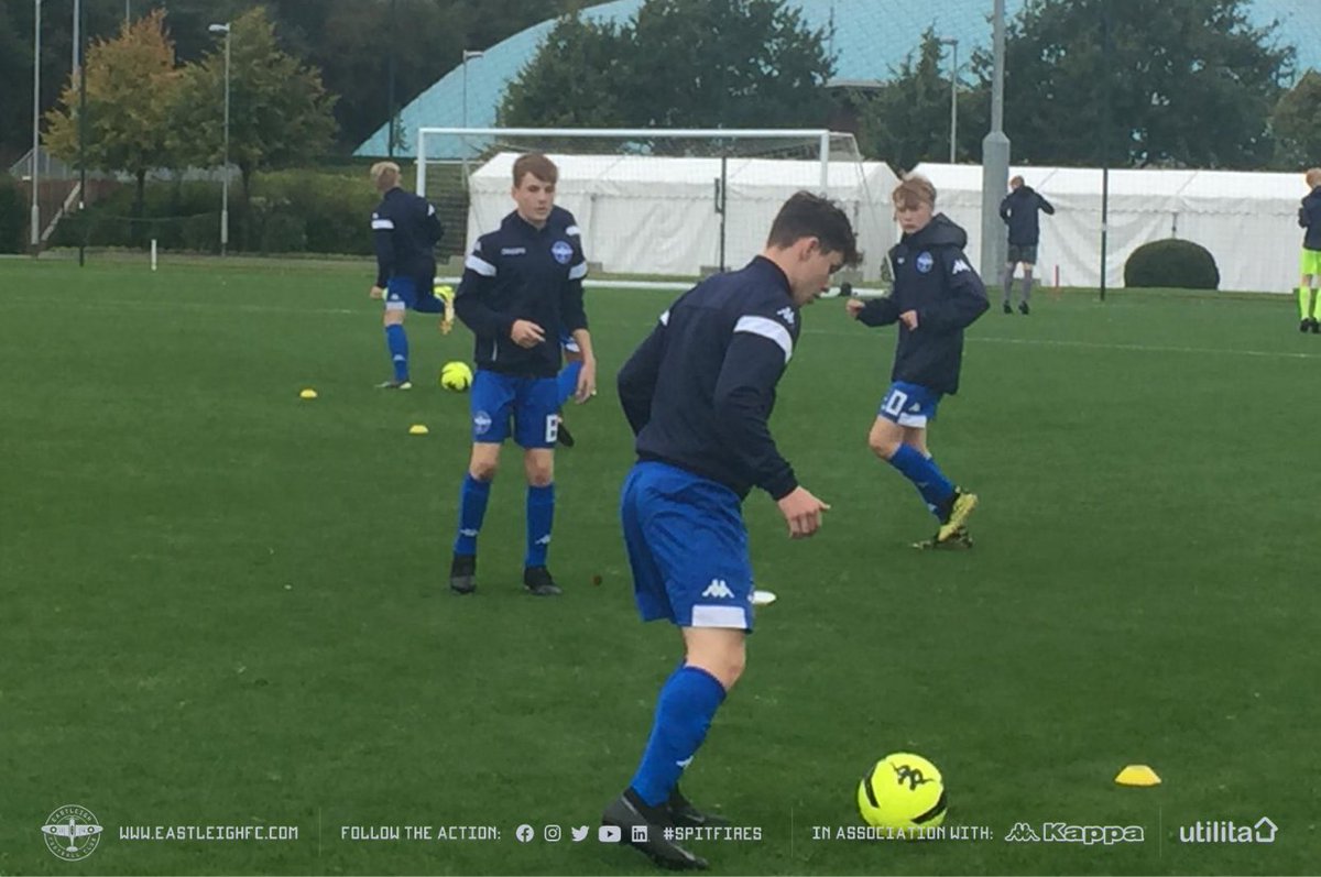 EastleighFCAcad's tweet photo. U16s Blues playing at @premierleague @SouthamptonFC training complex on Saturday 🤩

Putting in a great performance against Southampton Academy and thoroughly enjoying the opportunity 👊

#TogetherWeRise https://t.co/LM599FafYo