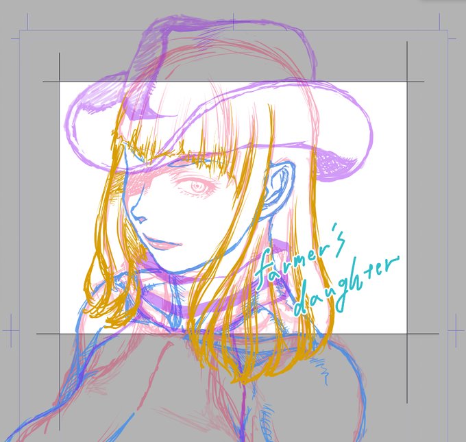 トミケットのサークルカット描いてます。 