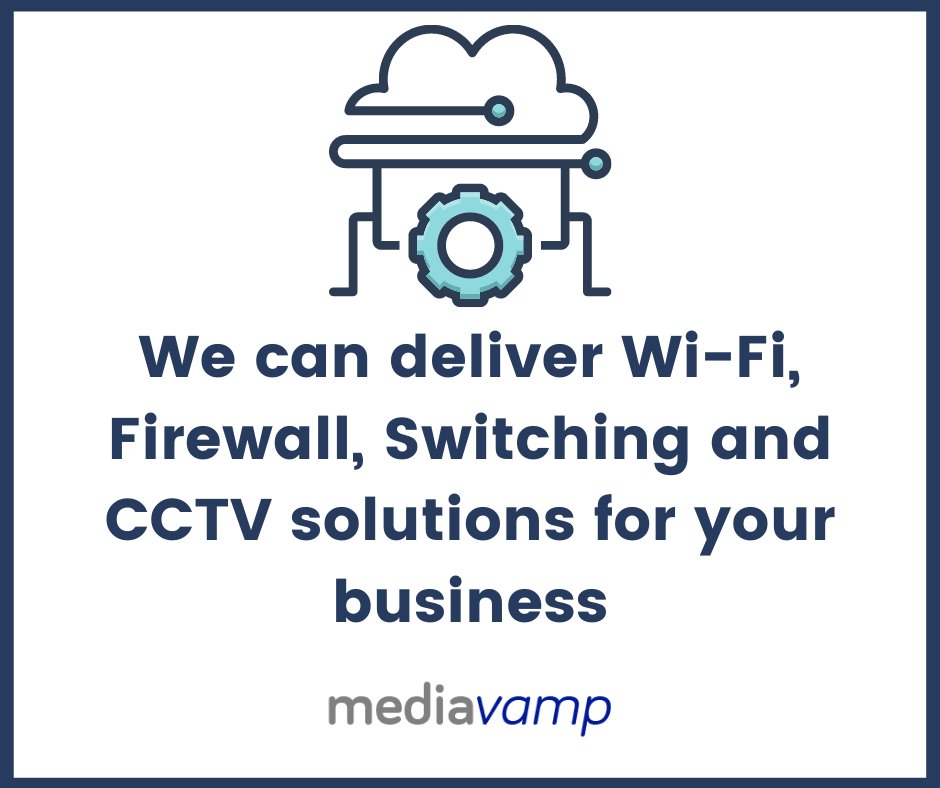 These systems offer high security, much better performance and real-time troubleshooting. Monitored and managed by MediaVamp you can get back to running your business, knowing your network and security is in safe hands.

Read more about our services: mediavamp.co.uk