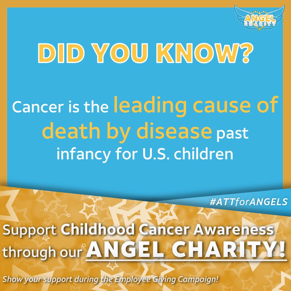 🚨Just 5 days left!🚨
We’re in the last week of our Angel Charity program that kickstarts the Employee Giving Campaign. Last week push to benefit <a href="/FarisFoundation/">The Faris Foundation</a> <a href="/curingcancer/">Curing Kids Cancer</a> <a href="/StJude/">St. Jude</a>!

Donate today and share with your teams: att.benevity.org/campaigns/204