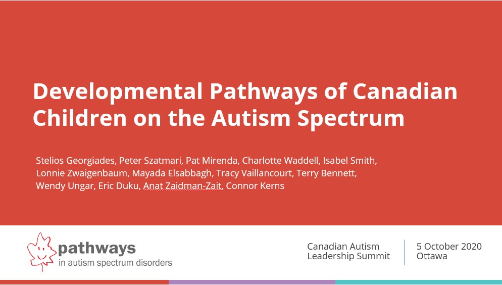 Our Pathways team is delighted to be giving the keynote address at the @ASDalliance Canadian Autism Leadership Summit #CALS2020. Event begins at 11:00am eastern. @CIHR_IHDCYH @Mac_Autism @OffordCentre @sinneave @KidsBrainHealth @autismspeaksCAN @AutismONT @mch_childrens