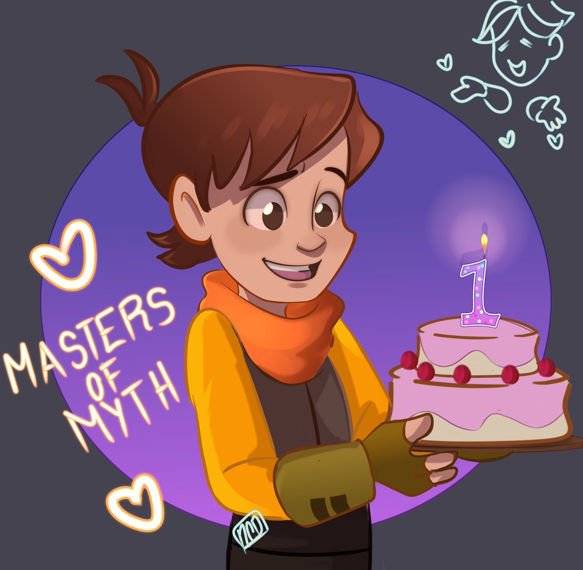 CmMairin's tweet photo. Hoy 5 de octubre,se celebra el primer aniversario del estreno de Masters of Myth y estoy muy contenta de compartir esa felicidad con ustedes. Y estoy también rogando que una nueva temporada sea revelada para volver a ver a este Leo y a sus amigos. #legendquest #mastersofmyth https://t.co/q2ZY4sdshe