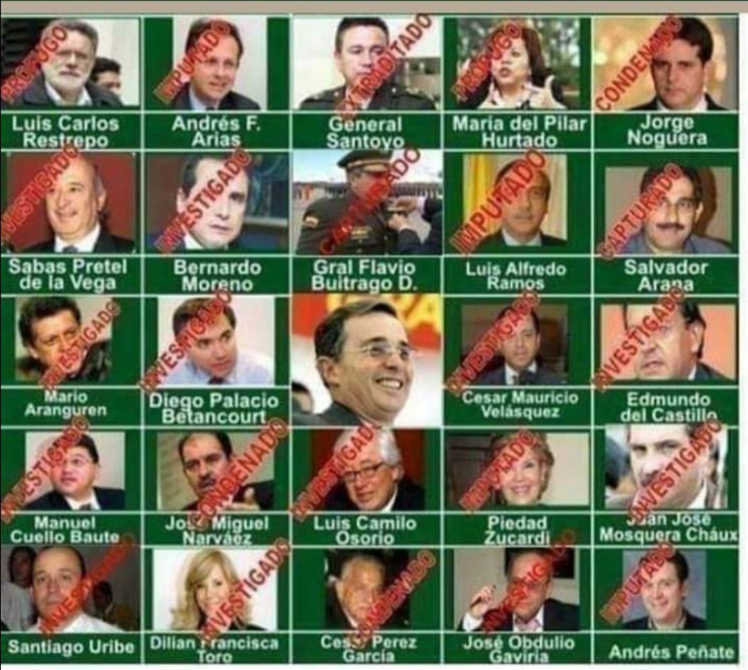 amparocastro61's tweet photo. Familia Uribista es la peor plaga que ha azotado a Colombia. https://t.co/TlsOhRjBYB