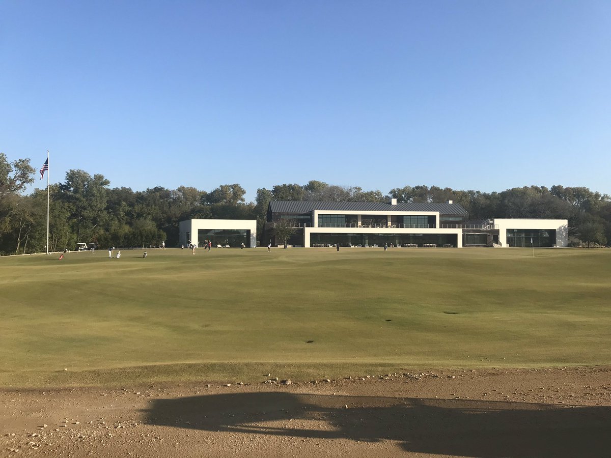 DrLongFrog's tweet photo. Great day to be a rules official! Anytime I can help the Texas Golf Association AND College Golf Fellowship...I'm in! #BlessedAndGrateful #TrinityForest #cgf https://t.co/Qi6jPIKhLb