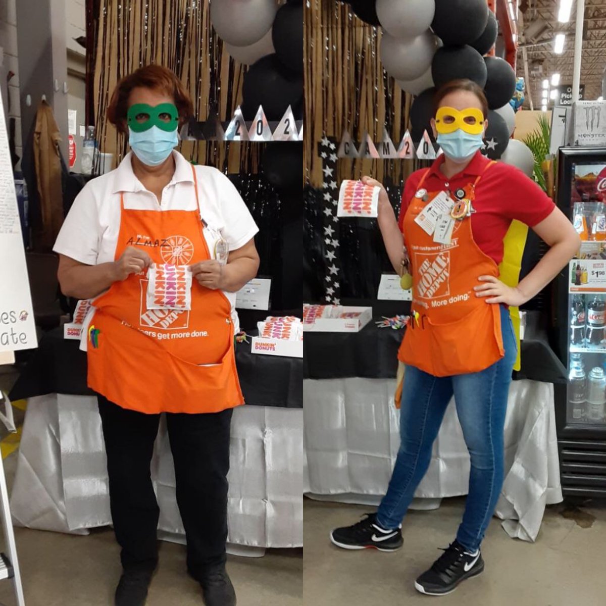 Continuing our #CAM2020 celebration! #Superheroes And Donuts day!Taking this opportunity to offer our appreciation to our front-end héroes for their contributions and taking care of our customer and each other #4617 #OneTeam @ChicoEvansHD <a href="/kattyniner/">kathy</a> <a href="/AnnaTHD4617/">Anna</a>