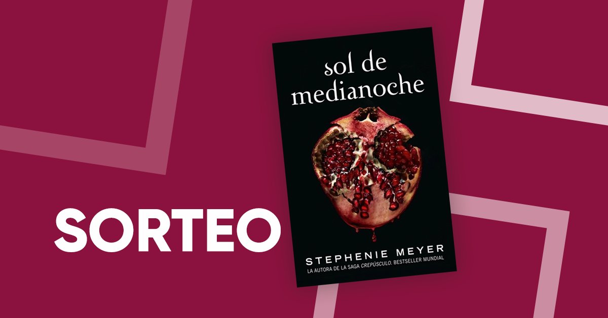 Fnac_Libros's tweet photo. 🎁 SORTEO 🎁

La saga Crepúsculo continúa 🤩

Celebramos su regreso sorteando 3 ejemplares de 'Sol de medianoche' 🎉

¡Participa así! 👇

✅ Sigue a @fnac_libros y RT
✅ Deja en comentarios tu personaje favorito de la saga  + #SagaCrepúsculoEnFnac

BBLL: https://t.co/4jClMzx1hT https://t.co/D1AHtJ9pe9