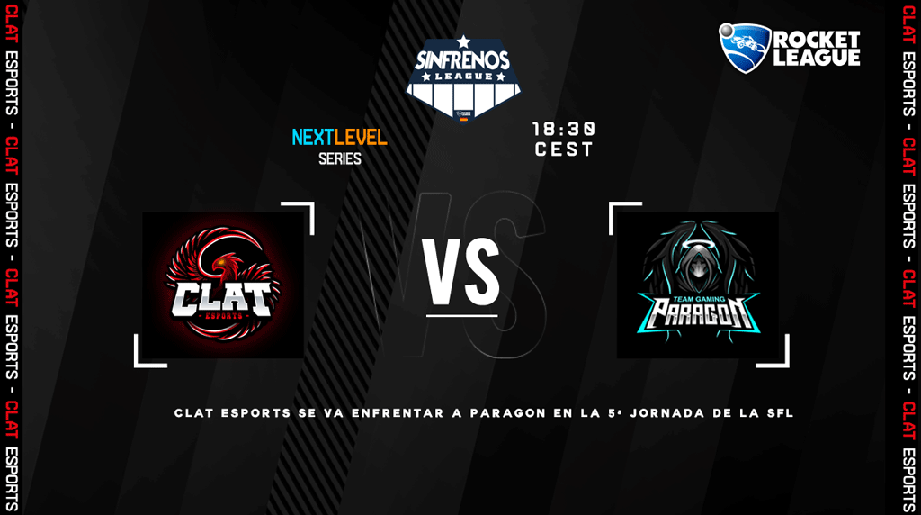 #rocketleague 🚗⚽

¡quinta jornada! 💪

🏆 @Sinfrenosleague
⏰18:30
🆚 <a href="/TG_Paragon/">Team Paragon</a>
📺 twitch.tv/rocketarea