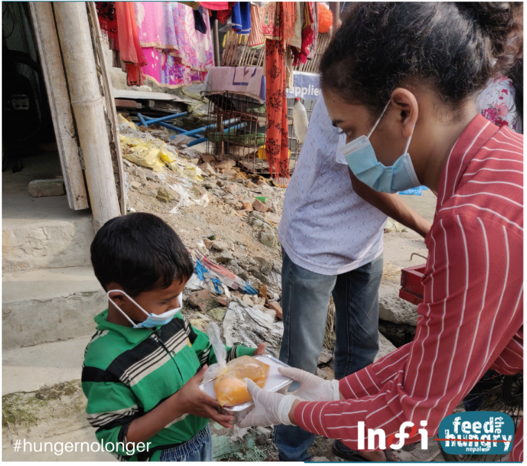 feedthehungrynp's tweet photo. Another 200 meals served!!! Where? In one of the largest Slums of Kathmandu, Sinamangal.
Prime Alumni have sponsored this event entirely and the children of Sinamangal are more than grateful.
#hungernolonger
#ProjectThali https://t.co/bjyCatwUHZ