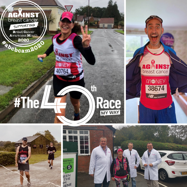 Well Done to all the runners and supporters that took part for #The40thRace  and endured the wind and the rain to support Against Breast Cancer #abcbcam2020