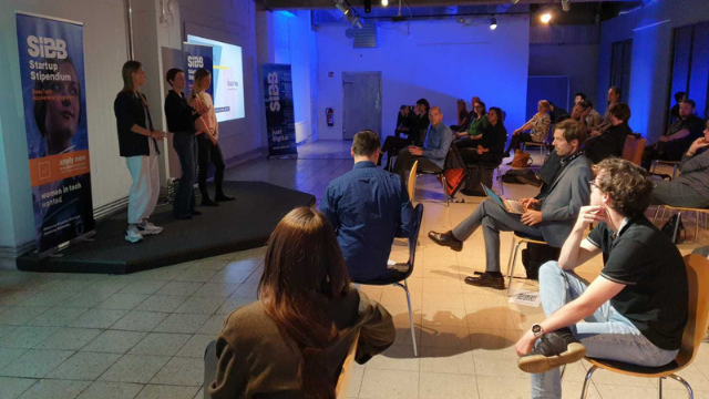 SIBBeV's tweet photo. We had a blast last Wednesday! Our 7 startups have been receiving the SIBB Deep Tech Startup scholarship for 6 months and have now presented their accomplishments.

Our audience and jury voting led to two winners that night: ecotrek and hearME! https://t.co/GJ7dXsL3tv https://t.co/lhHlxAKk3h