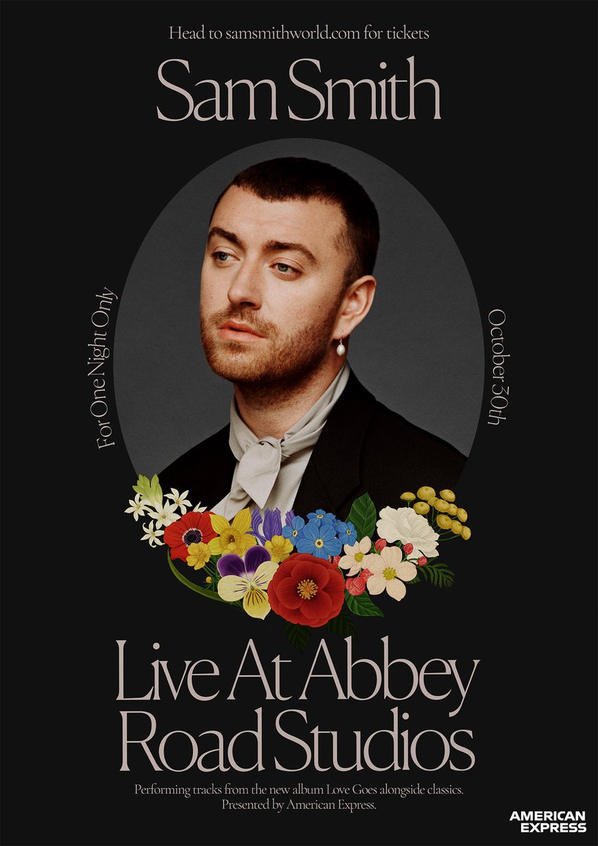 samsmith's tweet image. Last chance to get access to priority livestream tickets for my @AbbeyRoad studios show. Head to my official webstore before 5pm BST x 
samsmith.world/AbbeyRoadPreSa…