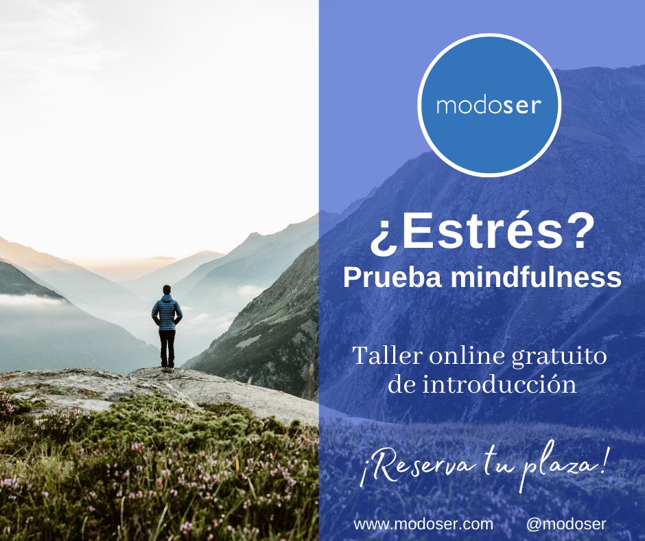 modoser1's tweet photo. Esta semana, sesiones gratuitas de introducción a Mindfulness mañana martes a las 10.30 y 18.30, y también el miércoles a las 19.30. Apúntate aquí: https://t.co/5NWQe3rkS5 #mindfulness #meditacion #calma #bienestar #covid19 #estres https://t.co/e0FWFAIRGv