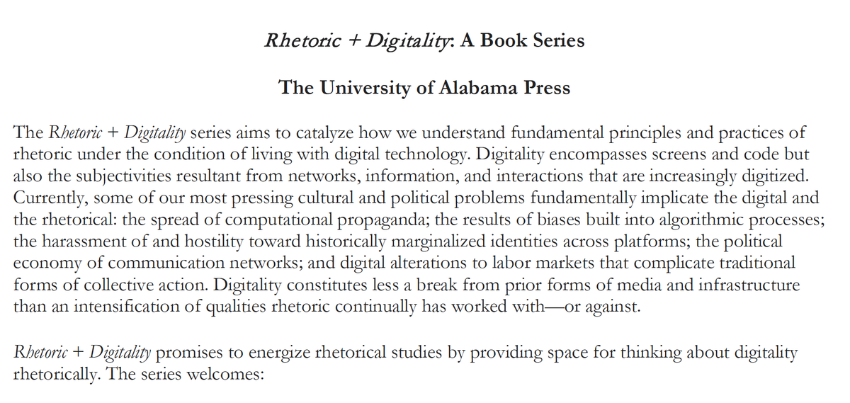 rhetoric+digitality tweet media