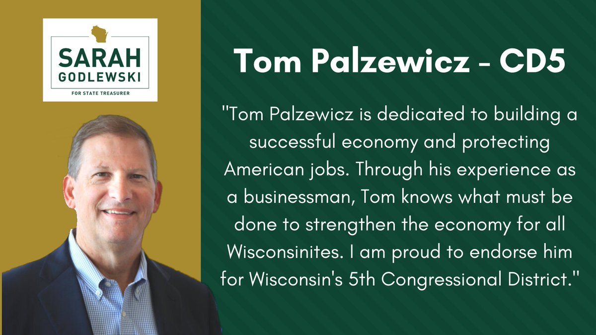 Support  @tomforwi's race for Congress   https://www.tomforwi.com/donate 